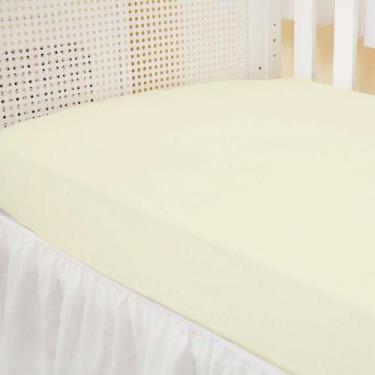 Imagem de Lençol Avulso Berço Americano Percal 200 Fios Palha - Tropical Baby