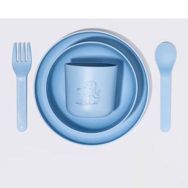 Imagem de Kit Alimentação 5peças +12m Azul Petit Piá