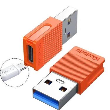 Imagem de Adaptador Conversor Usb-a 3.0 Macho Para Tipo-c Fêmea Mcdodo