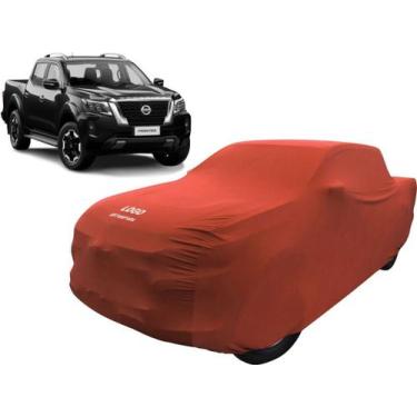 Imagem de Capa Veste Fácil Para Camionete Nissan Frontier 2023 - Mz, Vermelha