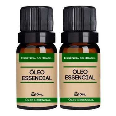 Imagem de Kit 2 Óleos Essenciais 10ml - Menta Piperita + Citronela - Essência do