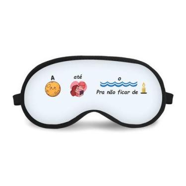 Imagem de Mascara de dormir - a lua até beijou o mar - Tritengo