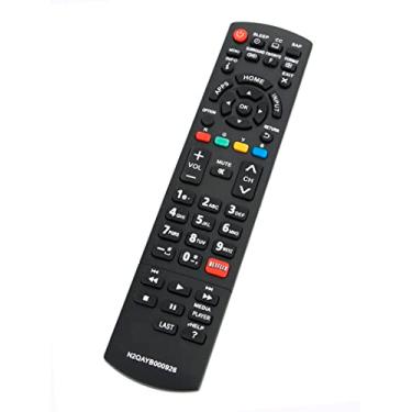 Imagem de Controle remoto de substituição N2QAYB000926 compatível com Panasonic Viera LCD LED TV TC-55AS680 TC-55AS680U TC-60AS530 TC-60AS530U TC-60AS630 TC-60AS630U TC-60AS640 TC-60AS6400 U TC-39 AS530