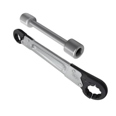 Imagem de Conjunto de Chave de Parada de ângulo Profissional ni Chapeado Aço Chave de Encanamento Ferramenta de Remoção de Parada de ângulo para Pias de Banheiro e Cozinha