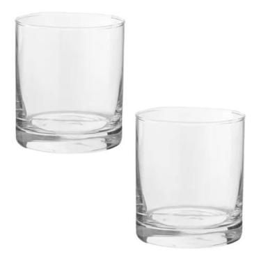 Imagem de Kit 2 Copos De Whisky Acrílico Cristal - 260ml - CDI Plastic
