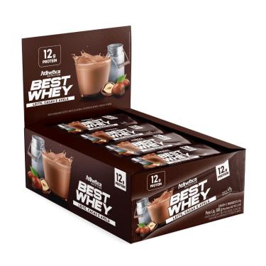 Imagem de Display Best Whey Bar c/ 12 Uni de 49g - Atlhetica Nutrition-Unissex