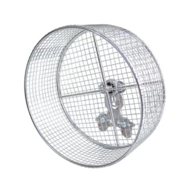 Imagem de Baoblaze Hamster Rodando Roda da Índia, Pets de Pets Sweet Metal Anti Slip para ouriços, ratos, brinquedos de esquilo mudo