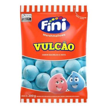 Imagem de Fini Marshmallow 250gr (escolha A Cor E Modelo) Tipo Vulcão Azul