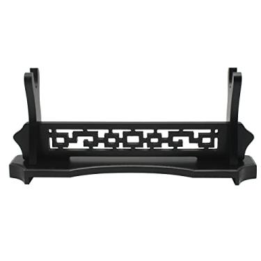 Imagem de WANLIAN Suporte Para Espadas Suporte Para Espadas De Uma Camada, Suporte Para Espadas De Samurai Katana Gladiator Para Exibição, Preto