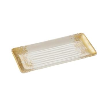 Imagem de Prato retangular de restaurante de churrasco, imitação de porcelana hot pot prato de acompanhamento-WKP105