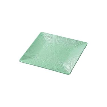 Imagem de Prato de mesa quadrado comercial, churrasqueira panela quente restaurante prato de acompanhamento de carne bovina-160035-7 verde nórdico