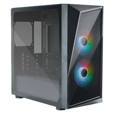 Imagem de Gabinete Cooler Master CMP 320 - Vidro Temperado - 2 Fans 120mm - Mini-Tower Preto - CP320-KGNN-S00