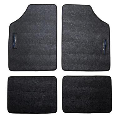Imagem de Jogo Tapete Impermeável Resistente Ford Ka SE Plus 1.0 Pvc - TITÃ