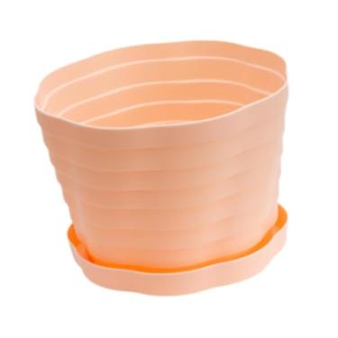 Imagem de Generic Potão de flores de mesa Vaso decorativo Presente de inauguração de planta moderna Plantas de plástico Plantas de berçário para a peça central do, Rosa