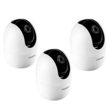 Imagem de Kit 3 Câmera De Segurança Intelbras Im4 - Branco
