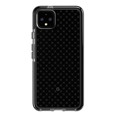 Imagem de tech21 Capa para celular Evo Check para Google Pixel 4 - Smokey/Black - BioShield antimicrobiano com proteção contra quedas de 3,6 m