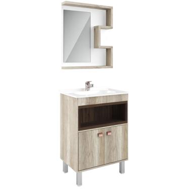 Imagem de Conjunto de Banheiro São João Nice, Barrique e Castaine, 60 cm