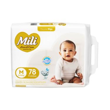 Imagem de Fralda Infantil Love Care Giga Tamanho M – Mili