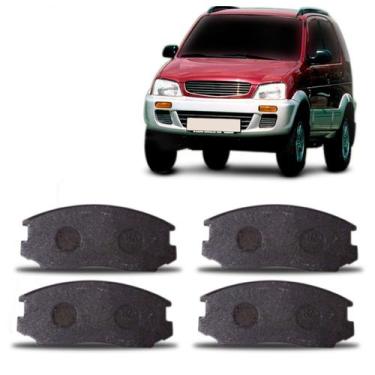 Imagem de Jogo de Pastilha de Freio Dianteira Colt Terios Syl 1171 - METALSYSTEM