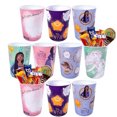 Imagem de Kit 10 Copos Filme Wish Festa Infantil Lembrança Aniversário
