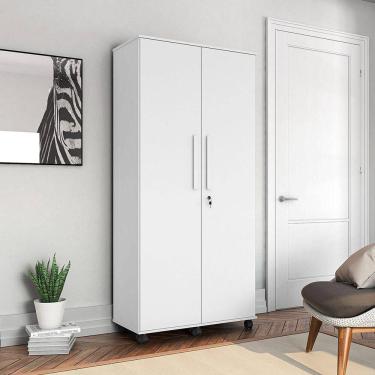 Imagem de Roupeiro 2 Portas Solteiro Gold - Branco