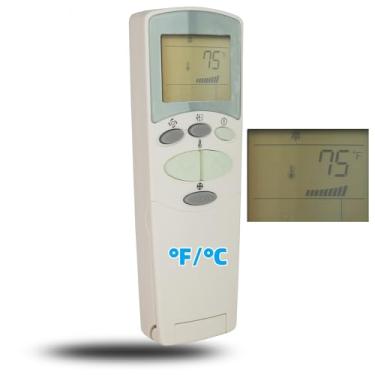 Imagem de Controle remoto de ar condicionado de substituição universal para controle remoto LG 6711A90032L, substituição para controle remoto de ar condicionado LG (Fahrenheit)