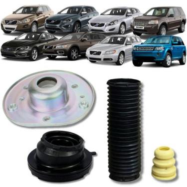 Imagem de Kit coxim amortecedor dianteiro volvo s60 s80 v60 v70 xc60 xc70 freela
