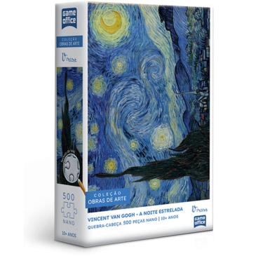 Imagem de Vincent Van Gogh – A Noite Estrelada – Quebra-cabeça 500 peças nano