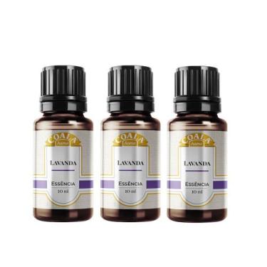 Imagem de Kit 3 Óleo Aromatizador Essência Lavanda Difusor Elétrico Coala 10ml