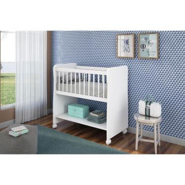 Imagem de Mini Berço Rubi Branco Peternella Moveis - KSM