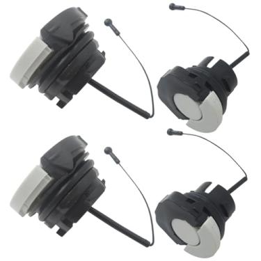 Imagem de ATIODYUUK Tampa de combustível e tampa de óleo de substituição para Stihl MS 880, MS 460, MS 440, MS 391, MS 390, MS 362, MS 361, MS 311, MS 290, MS 280, MS 270 (pacote com 2)