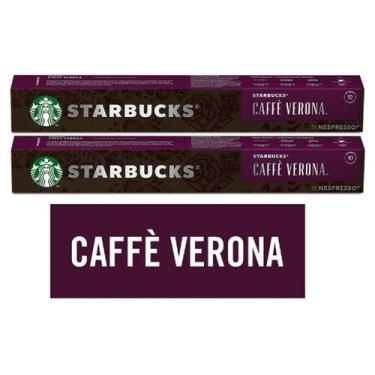 Imagem de 2 CAFÉ Cápsulas VERONA STARBUCKS Nespresso 10un