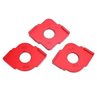 Imagem de Modelo do Roteador Raio de Gabarito Radio de Madeira Halte Filete Localizador Rápido Ferramenta Conjunto conjuntos. faz. Madeira. arredondamento. Placas .. é. posicionamento. e. profissional. que. suave. Ferramenta.