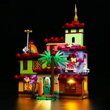 Imagem de BrickBling Kit de Luz LED para Lego Disney Encanto The Madrigal House 43202, um ótimo presente para crianças de 0 meses a 8 anos com 1 peça