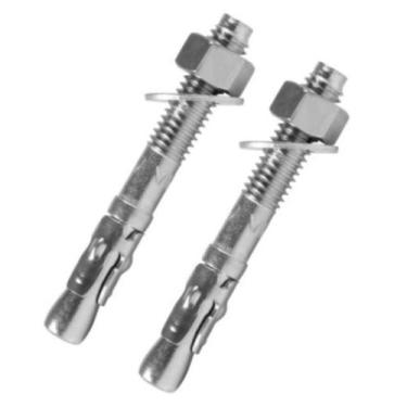 Imagem de Kit Chumbador Pba com Parafuso Goma 3/8 x 3 2 Peças