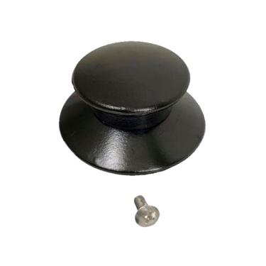 Imagem de Pegador Puxador Tampa Vidro E Ferro Panela Pomel E Parafuso