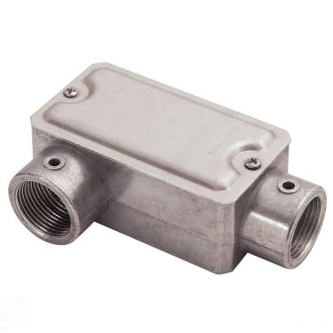 Imagem de Condulete Fixo 3/4" Tipo "lr" - Com Tampa / Rosca Bsp / Sem Pintura Tramontina