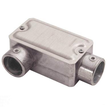 Imagem de Condulete Fixo 3/4" Tipo "lr" - Com Tampa / Sem Rosca / Sem Pintura Tramontina