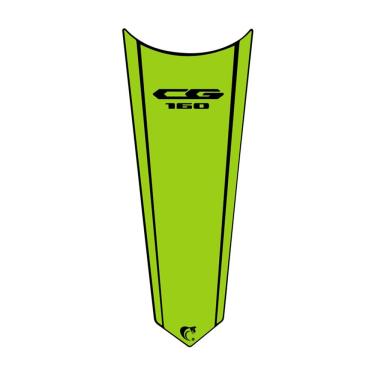 Imagem de Adesivo Faixa Gravata Tanque Moto Cg Titan 125/150/160 Verde Cor Cg 150