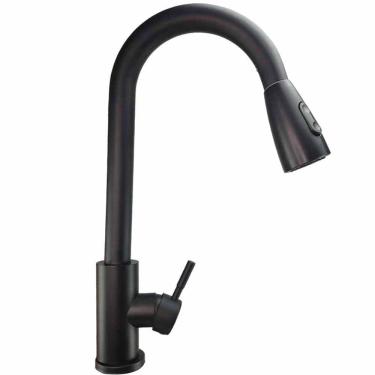 Imagem de Torneira Pull Down Goumert Monocomando Agua Quente Fria Flexivel