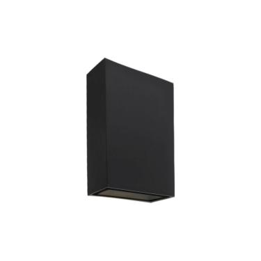 Imagem de Arandela Germany Mince Led 4w Bivolt Preto 3000k Luz Amarela