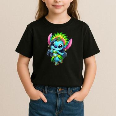 Imagem de Camiseta Lilo Stich Basica Infantil Estampa Inedita Lançamento - Delit