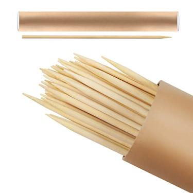 Imagem de Betesine Palitos De Bambu Extra Longos Para Marshmallow Com 6,3 Mm Espessura E 30 Pol. (Aprox. 2,5 Pés), Espetos Grelhar, 100 Fogueira, Fogueiras, Cachorros-Quentes, Artesanato Suporte Plantas