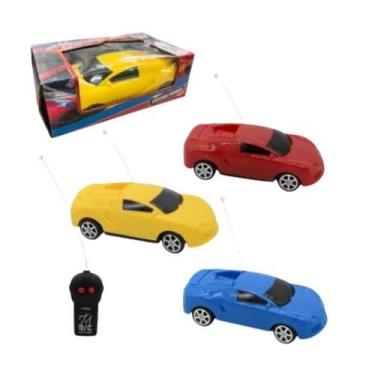 Imagem de Carrinho Carro Com Controle Remoto 15cm Brinquedo Divertido - Toys