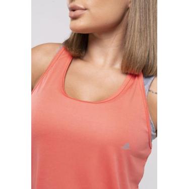 Imagem de Blusa Regata Dry Fit Feminina Fitness - Força do Sol, P, Branco