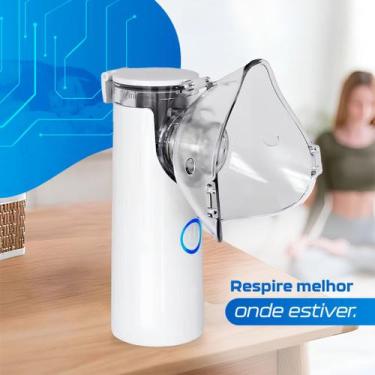 Imagem de Inalador portatil nebulizador ultrassônico adulto e infantil - Respyre