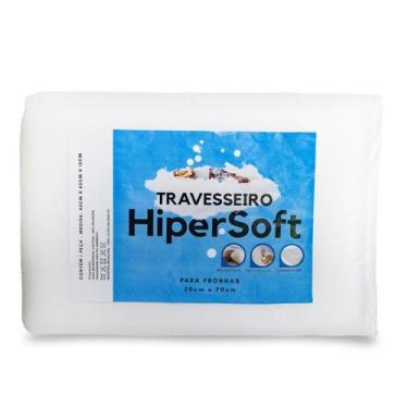 Imagem de Travesseiro Espuma Especial HiperSoft 400 Fios 45x65cm - SAFIRA ENXOVA