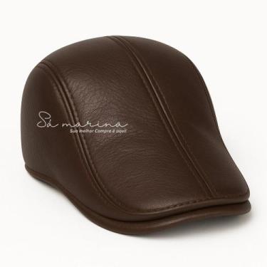 Imagem de Boné Boina Masculina Italiana Estilo Artista em Material Sintético - o