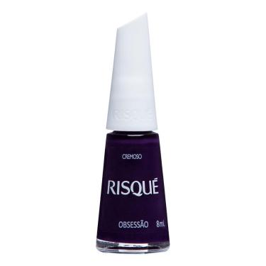 Imagem de Esmalte Risqué Roxo Cremoso Obsessão 8ml