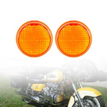 Imagem de YDDCHF 2 peças de lentes de seta compatíveis com 1998-2018 Hon-da Shadow Spirit Fury Valkyrie 33401-MFR-305